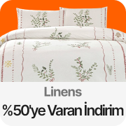 Linens ürünlerinde Sepette %50'ye Varan İndirim
