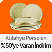 Kütahya Porselen%50'ye Varan İndirim