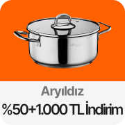 Aryıldız %50'ye varana ek 1.000 TL'ye varan kupon