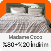 Madame coco ürünlerinde %80+20 ye ek 250 TL kupon 