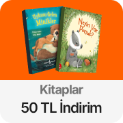Kitaplar  50 TL İndirimli