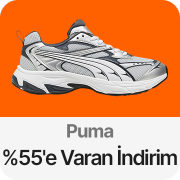 Puma ürünlerinde Sepette %55'e varan indirim