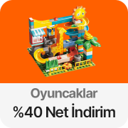 Oyuncaklarda Sepette %40 net indirim