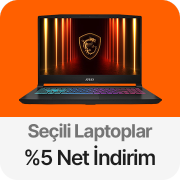 Seçili Laptoplar  %5 Net İndirim