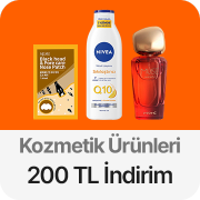 Kozmetik Ürünleri  200 TL İndirim