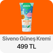 Siveno Bebek Güneş Kremi 499 TL