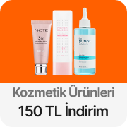 Kozmetik Ürünleri  150 TL İndirim