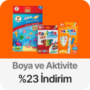 Carioca Markalı Boya ve Aktivite Ürünlerinde Sepette %23 İndirim