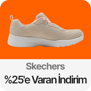 Skechers ürünlerinde Sepette %25'e varan indirim 