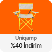 Uniqamp Kamp Masası ve Sandalyelerinde Sepette %40 İndirim 