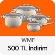 WMF 1500 TL'ye 500 TL indirim