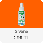 Siveno Sivrisinek ve Kene Kovucu Sprey 299 TL
