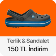 Terlik & Sandalet 150 TL kupon