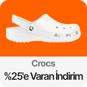 Crocs ürünlerinde Sepette %25'e varan indirim"