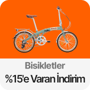 Bisikletlerde %15'e varan