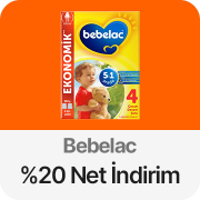 "Bebelac Devam Sütlerinde Sepette %20 net indirim