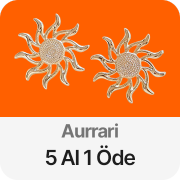 Aurrari ürünlerinde 5 al 1 öde