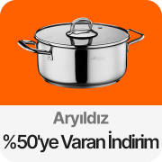 Aryıldız yüzde 50 ye varan indirim