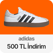 adidas ürünlerinde indirimlere ek 2500 TL'ye 500 TL kupon