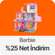 Barbie Markalı Oyuncak Bebeklerde Sepette %25 net indirim