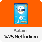 Aptamil Devam Sütlerinde Sepette %25 net indirim