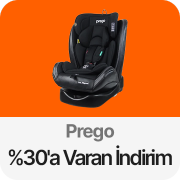 Prego bebek araç gereçlerinde Sepette %30'a varan indirim