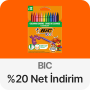 Bic Boya ve Aktivite Ürünlerinde Sepette %20 net indirim