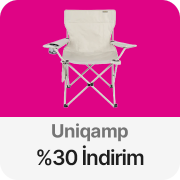 Uniqamp Kamp Masası ve Sandalyelerinde Premimuma Özel Sepette %30 İndirim