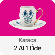 Karaca ürünlerinde 2 Al 1 Öde