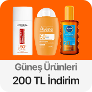 Güneş Ürünleri  200 TL İndirim