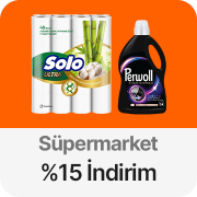 Süpermarket Ürünleri  %15+150 TL İndirim
