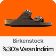 Birkenstock sepette %30'a varan indirim