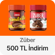 Züber 500 TL İndirim