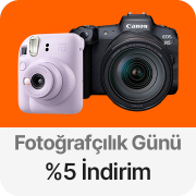 Fotoğrafçılık gününe özel yüzde 5 indirim