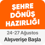 Şehre dönüş hazırlığı