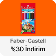 Faber-Castell Kırtasiye ÜrünlerindeSepette %30 İndirim