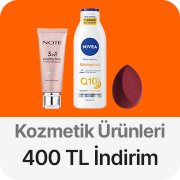 Kozmetik Ürünlerinde 400 TL İndirim