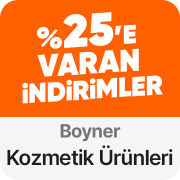 %25'e Varan İndirim Boyner Kozmetik Ürünleri