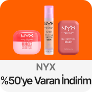NYX %50'ye Varan İndirim