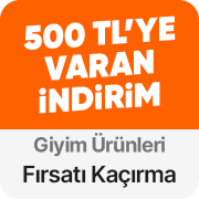 Giyim ürünlerinde 500 TL'ye varan kupon