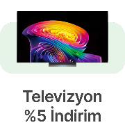Televizyonlarda Tüm İndirimlere Ek Sepette %5 Net İndirim
