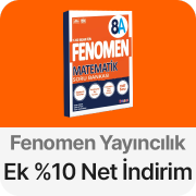 Fenomen Yayıncılık'ta Tüm İndirimlere Ek %10 Net İndirim