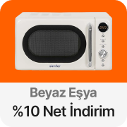 Seçili Simfer Beyaz Eşyalarda Sepette %10 Net İndirim!