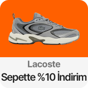 Lacoste sepette %10 indirim