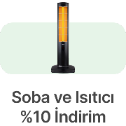 Soba ve Isıtıcılarda Sepette %10 Net İndirim