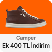 Camper indirimlere ek 400 TL kupon