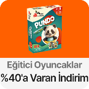 Eğitici Oyuncaklarda Sepette %40'a Varan İndirim