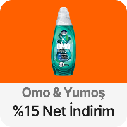 Tüm İndirimlere Ek Sepette %15 Net İndirim