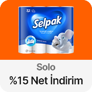 Tüm İndirimlere Ek Sepette %15 Net İndirim