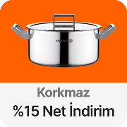 Korkmaz %15 net İndirim